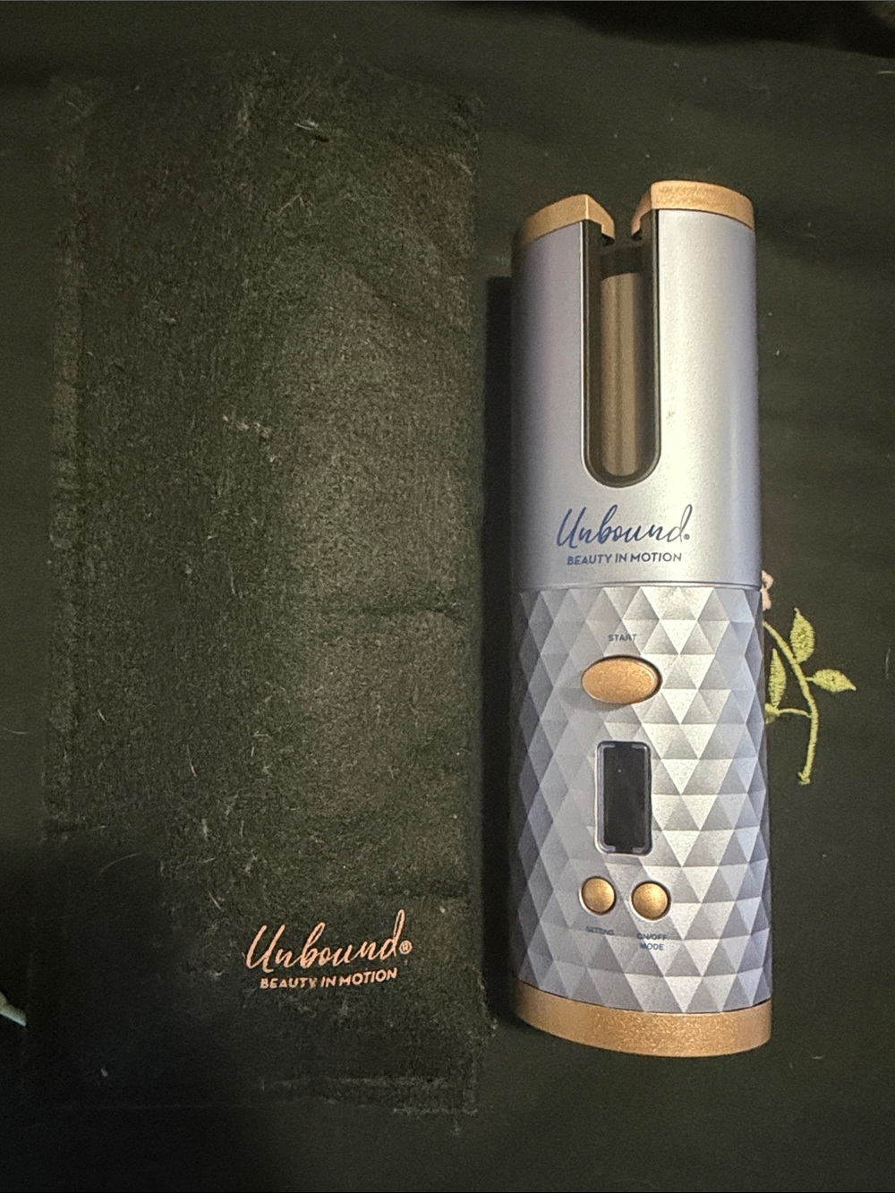 Unbound Automatic Hair Curler in Lavender with Rose Gold Accents
